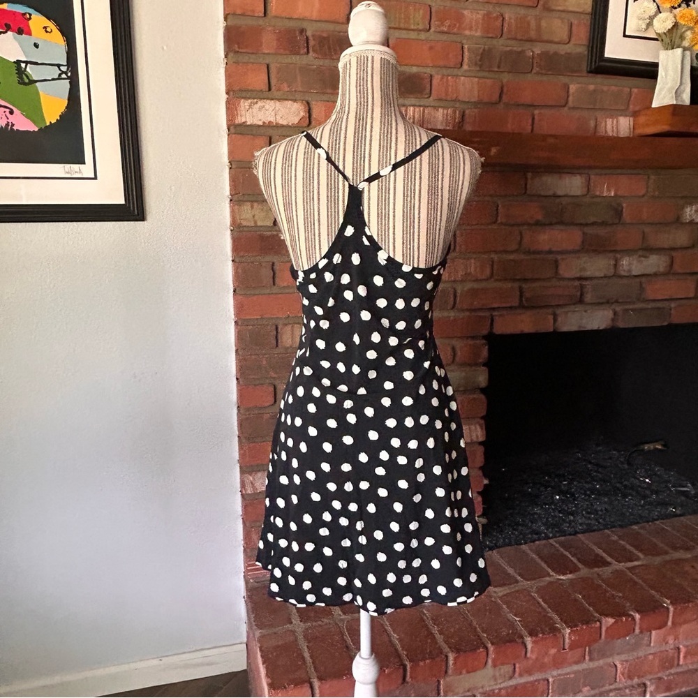 Outdoor Voices The Exercise Dress in Black Polka Dot Sz M - Picture 6 of 8
